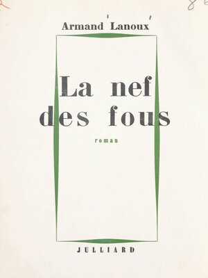 cover image of La nef des fous